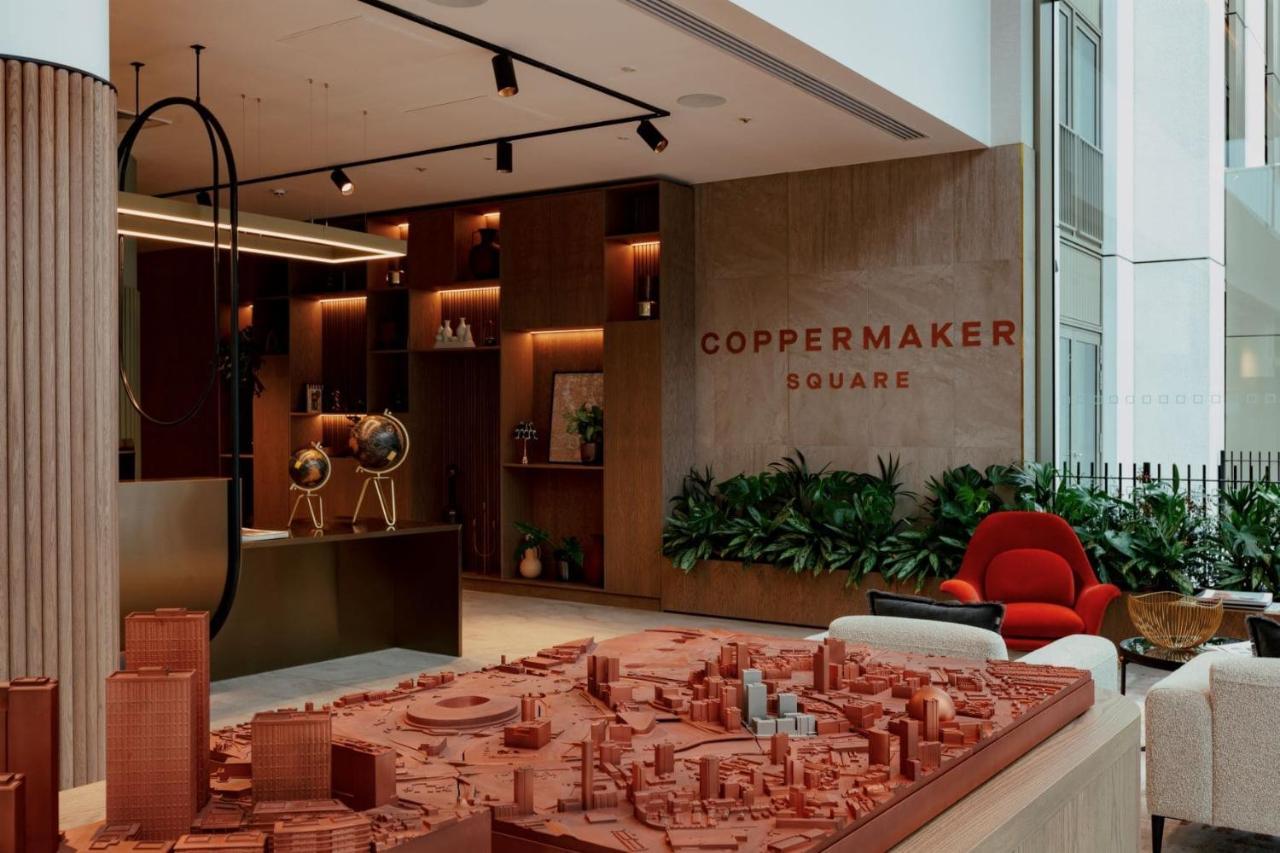 אפרטהוטל לונדון Coppermaker Square In Stratford מראה חיצוני תמונה