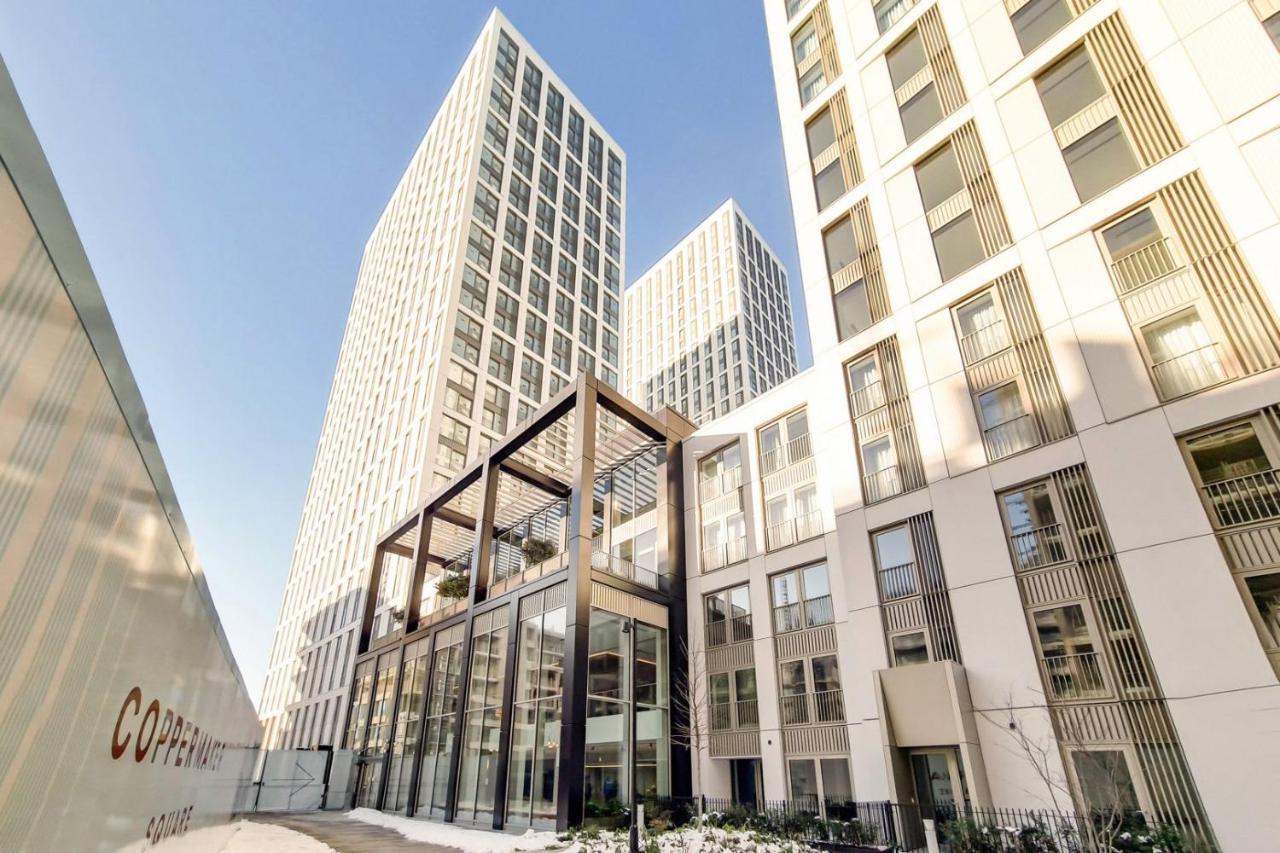 אפרטהוטל לונדון Coppermaker Square In Stratford מראה חיצוני תמונה